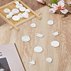 20Pcs 5 Styles Food Grade Silicone Bottle Seal Plug AJEW-LP0012-03-1