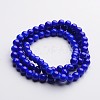 Painted Glass Bead Strands DGLA-S071-10mm-M-2