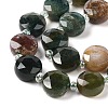 Natural Indian Agate Bead Strands G-C116-A09-01-4