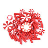 Christmas Handmade Polymer Clay Cabochons CLAY-N013-03-2
