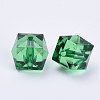 Transparent Acrylic Beads X-TACR-Q259-8mm-V17-3