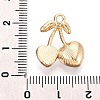 Alloy Rhinestone Pendants PALLOY-T092-24G-05-3