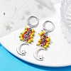 Tibetan Style Alloy Dangle Leverback Earrings EJEW-MZ00119-02-2