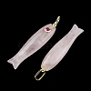 Natural & Synthetic Mixed Gemstone Carved Pendants GG-CBA8D06-01G-3