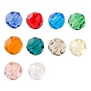   Faceted Round Imitation Austrian Crystal Bead Strands G-PH0004-15-2