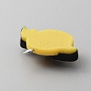 Opaque Resin Pendants RESI-WH0001-04D-2