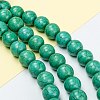 Natural Howlite Beads Strands G-C180-25-4