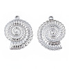 304 Stainless Steel Pendants STAS-N098-054P-01-3