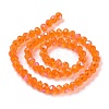 Electroplate Glass Beads Strands EGLA-A044-T1mm-L25-2
