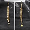 Tassel Dangle Earrings EJEW-JE04024-5
