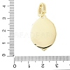 Brass Enamel Pendants KK-F886-03G-08-3