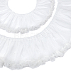 2Yards Polyester Pleated Lace Trim OCOR-CY0003-23B-1