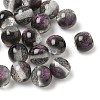 Two Tone Resin Beads RESI-Q025-02B-E-1
