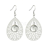 DIY Teardrop Dangle Earring Making Kits EJEW-UN00001-1