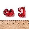 Transparent Glass Enamel Beads LAMP-V001-08G-3