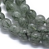 Natural Rutilated Quartz Beads Stretch Wrap Bracelets BJEW-D443-03-3
