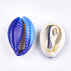 Printed Cowrie Shell Beads SSHEL-T007-14-3