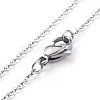 304 Stainless Steel Dangle Earrings & Pendant Necklaces Jewelry Sets SJEW-JS01049-3