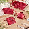 16Pcs Satin Jewelry Pouches Bags ABAG-LP0001-25A-1