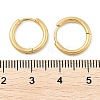 Ion Plating(IP) 304 Stainless Steel Hoop Earrings EJEW-P177-G-07-4