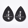 PU Leather Big Pendants FIND-R072-10-B01-1