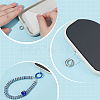 Alloy Glass Rhinestone Mobile Chain AJEW-AR0002-76-3