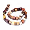 Natural Mookaite Beads Strands G-O173-073-4