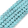 Synthetic Turquoise Beads Strands G-M403-A29-02-1
