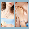 3Pcs 3 Colors Brass Pave Cubic Zirconia Connector Charms KK-TA0008-71S-7