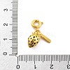 Brass Enamel Fruits Pendant Decoration LS-HJEW-P020-01B-G-3
