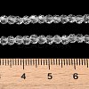 Transparent Glass Beads Strands EGLA-A035-T3mm-D19-5