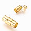 Brass Locking Tube Magnetic Clasps MC076-G-2