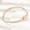European Brass Chain Bracelet Making BJEW-A164-03G-1