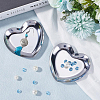 4Pcs 430 Stainless Steel Jewelry Plates AJEW-CN0004-48-4