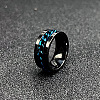 304 Stainless Steel Rotatable Chain Finger Rings for Men FS-WG60CA3-50-1