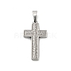 304 Stainless Steel Pendants STAS-P400-07P-1