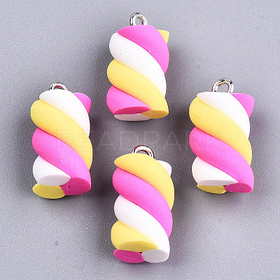 Handmade Polymer Clay Charms LS-X-CLAY-T016-83E-1