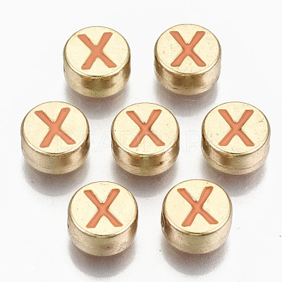 Alloy Enamel Beads ENAM-S122-029X-RS-1