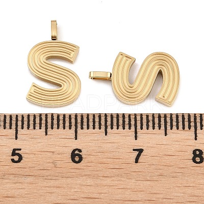 304 Stainless Steel Pendants STAS-L022-589S-1