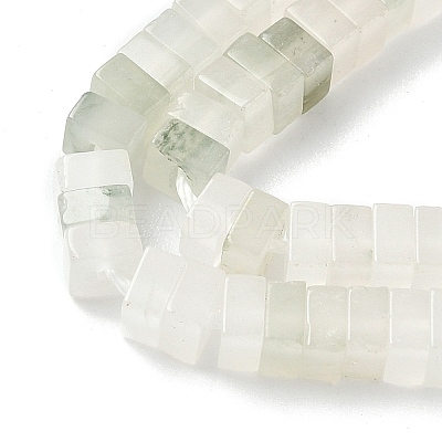 Natural Tianshan Cui Quartzite Beads Strands G-I394-A05-1