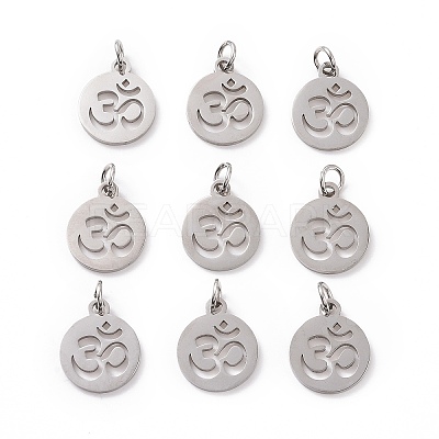 Non-Tarnish 304 Stainless Steel Charms LS-STAS-Q201-T446S-1