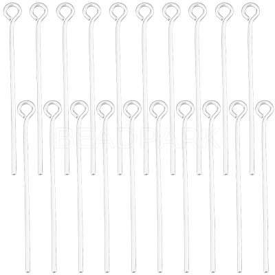 100Pcs Brass Eye Pins KK-BBC0024-76C-1