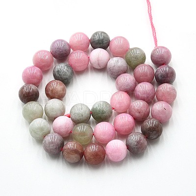Natural Quartz Beads Strands G-N355-10mm-10-1