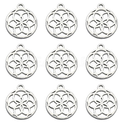304 Stainless Steel Charms STAS-CJC0008-21P-1