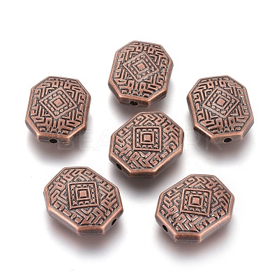CCB Plastic Beads CCB-O003-05R-1