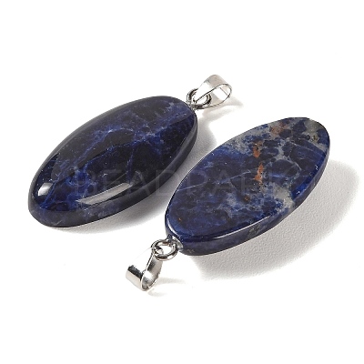 Natural Sodalite Pendants GG-CBACB71-01P-03-1