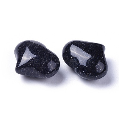 Synthetic Blue Goldstone Beads G-F659-A39-1