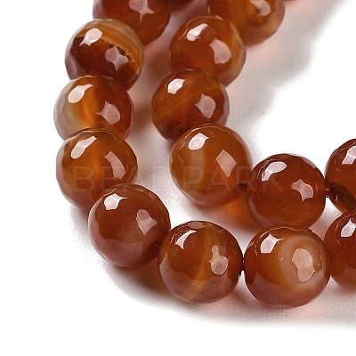 Natural Agate Beads Strands G-M437-B01-01H-1