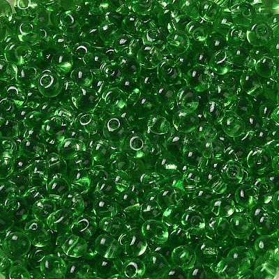 Transparent Colours Glass Seed Beads SEED-P006-02A-07-1