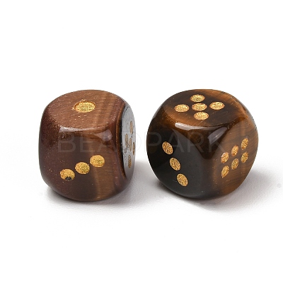 Natural Tiger Eye Dices G-T143-29-14-1
